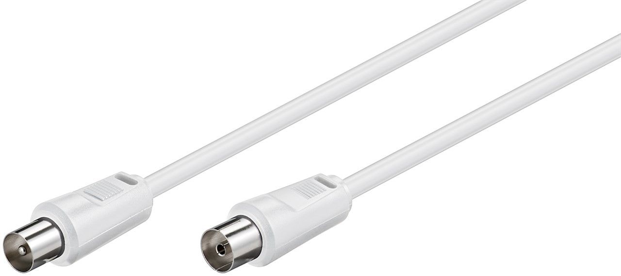 

Kabel Przewód Antenowy Koncentryczny 2,5M Biały