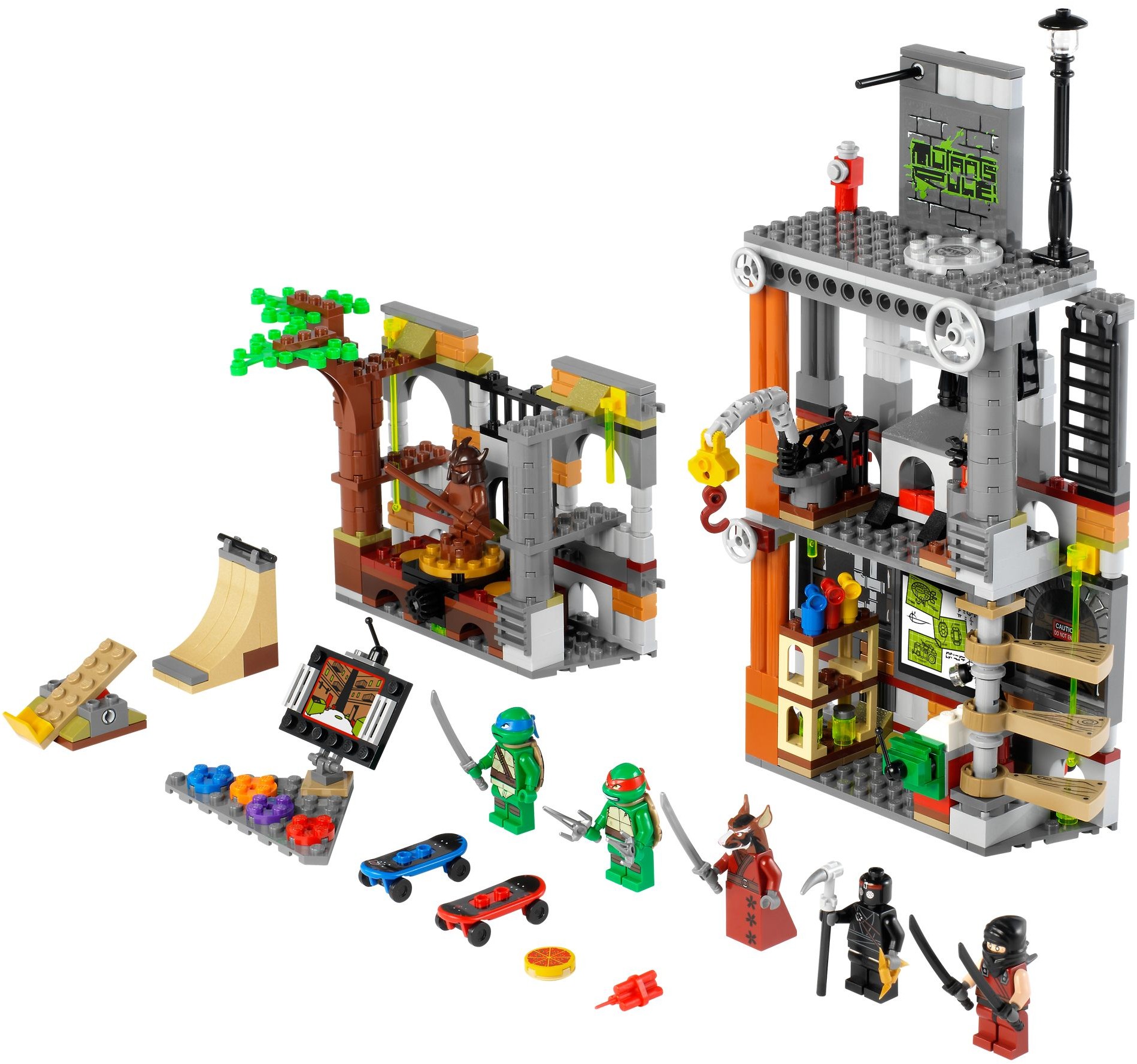 Lego 79103 Wojownicze Zolwie Ninja Jaskinia Zolwi 6052922412 Allegro Pl