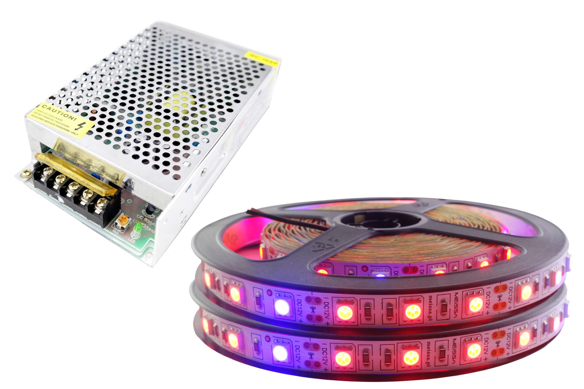 Sada Led osvetlenia Grow pre rast rastlín 8 m