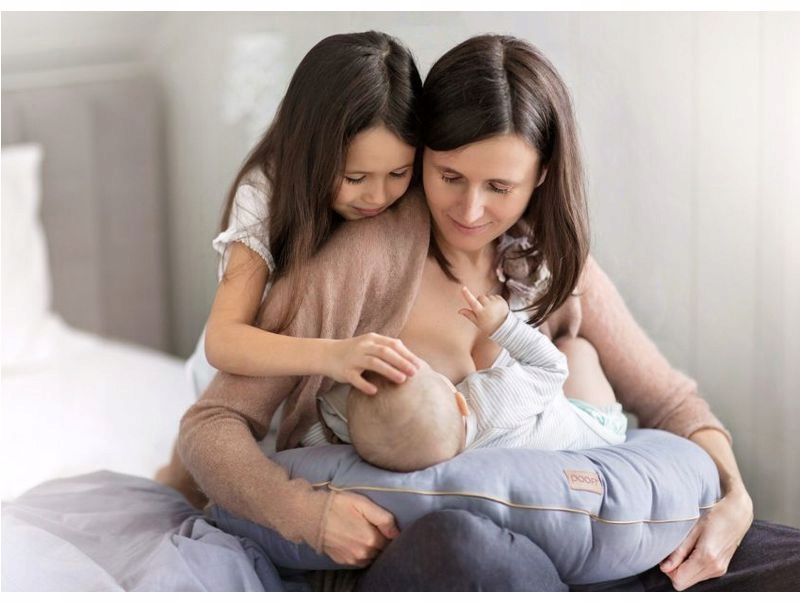 Poduszka do karmienia rogal Poofi Organic Miodowa Rodzaj do karmienia