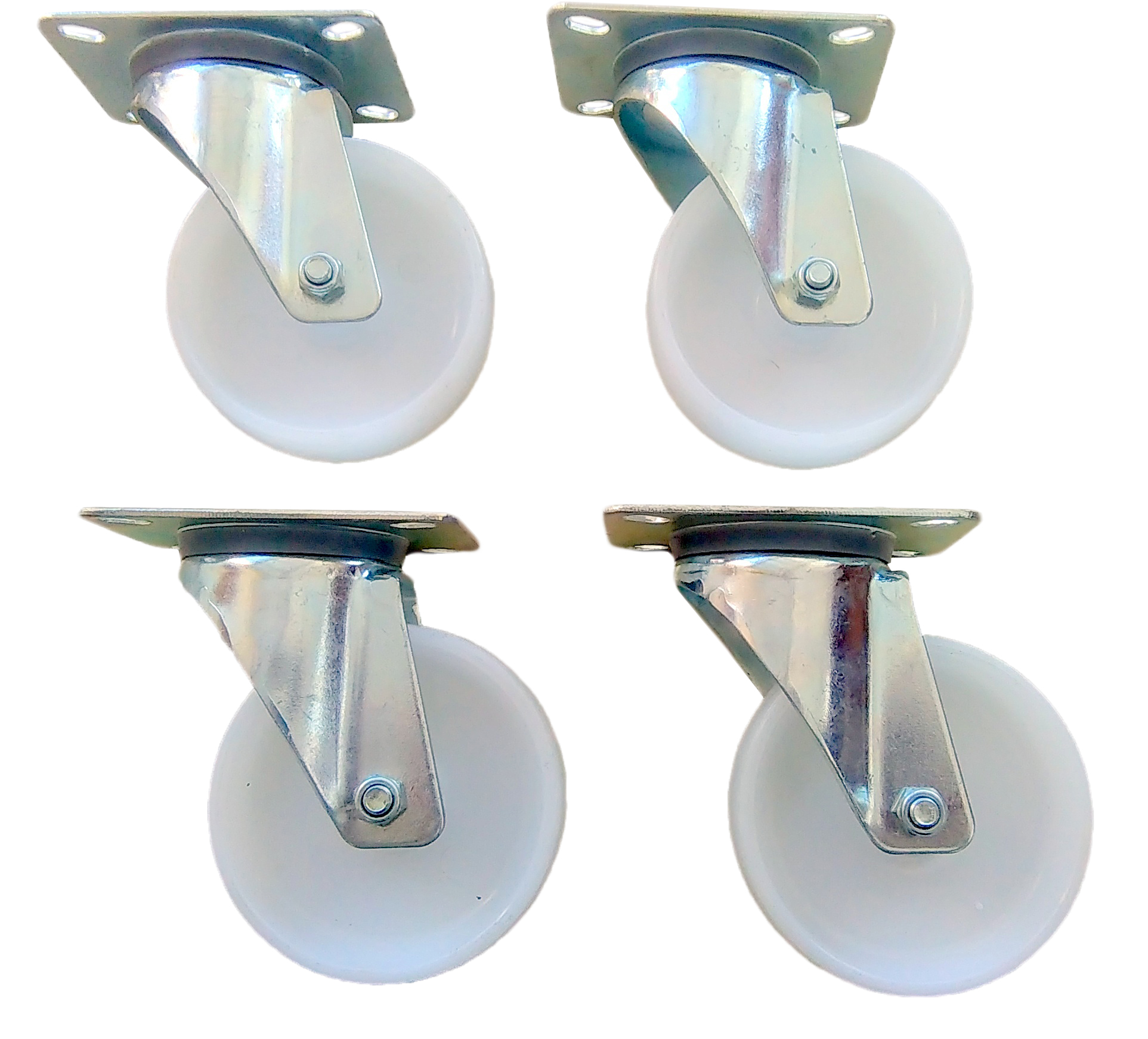 Sada koleček Poliamid 125 mm 500 kg, 4 ks