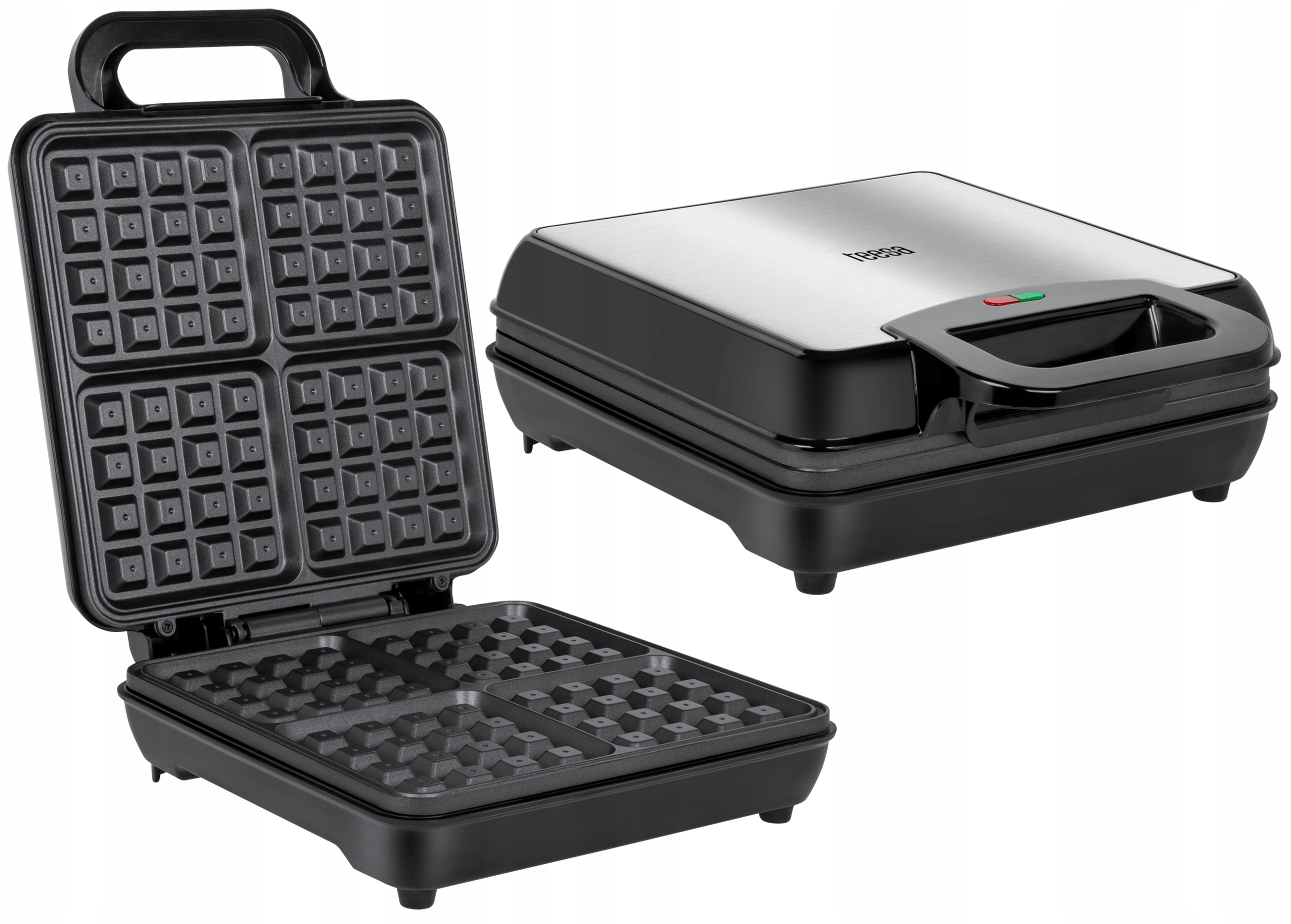 

Gofrownica 4 Chrupiące Gofry Duża Moc 1100W Teesa