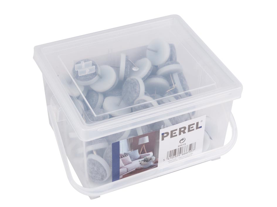 

Podkładki filcowe wbijane do krzeseł 80szt. 24mm