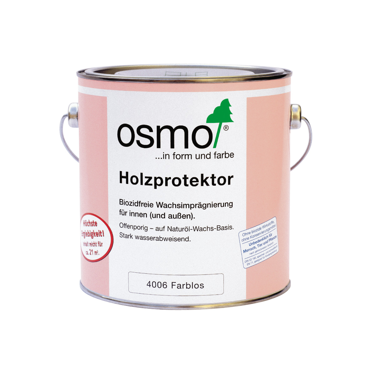 Водоотталкивающая пропитка для древесины Osmo Holzprotektor 4006