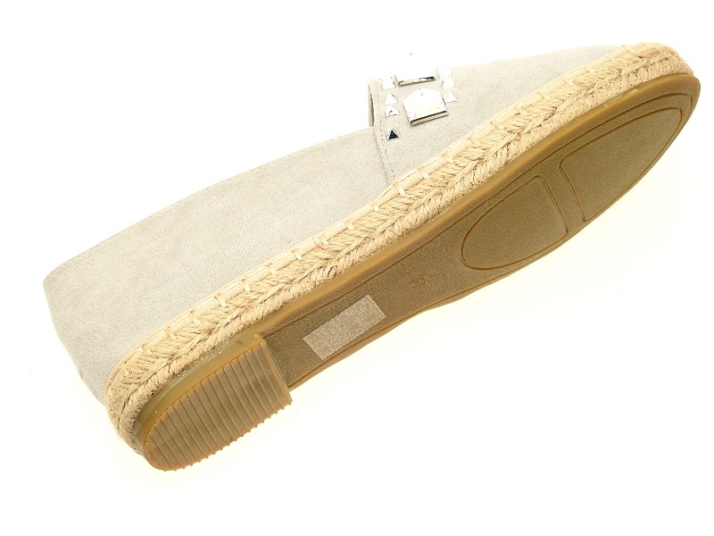 ESPADRYLE DAMSKIE ĆWIEKI 9727 Silver r.40 Oryginalne opakowanie producenta pudełko