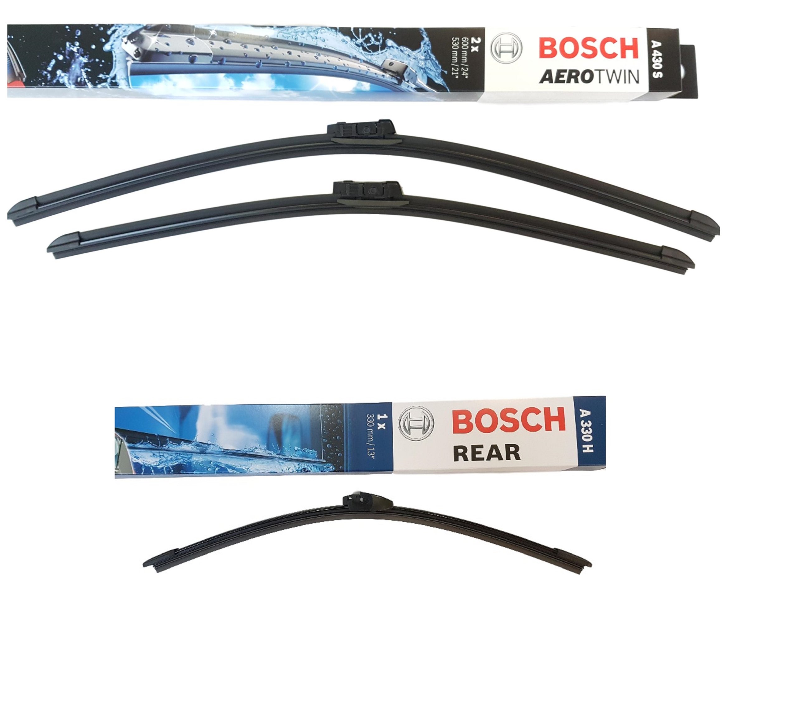 

Bosch Wycieraczki Przód+tył Range Rover Tiguan