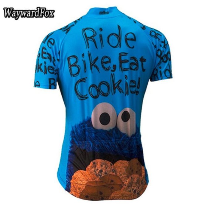 KOSZULKA ROWEROWA KOLARSKA NA ROWER POTWÓR 3XL Rękaw krótki rękaw