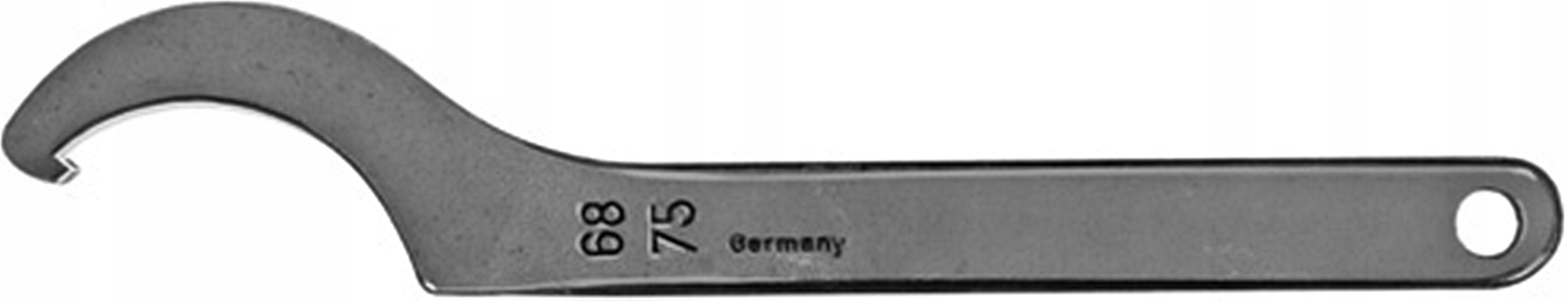 Hákový kľúč s nosom 58-62 AMF na matice