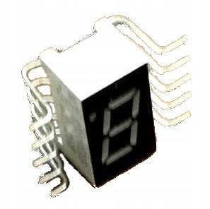 

Art Led 1 Cyfra 0,30cala=7,6mm Red bended pins Wa