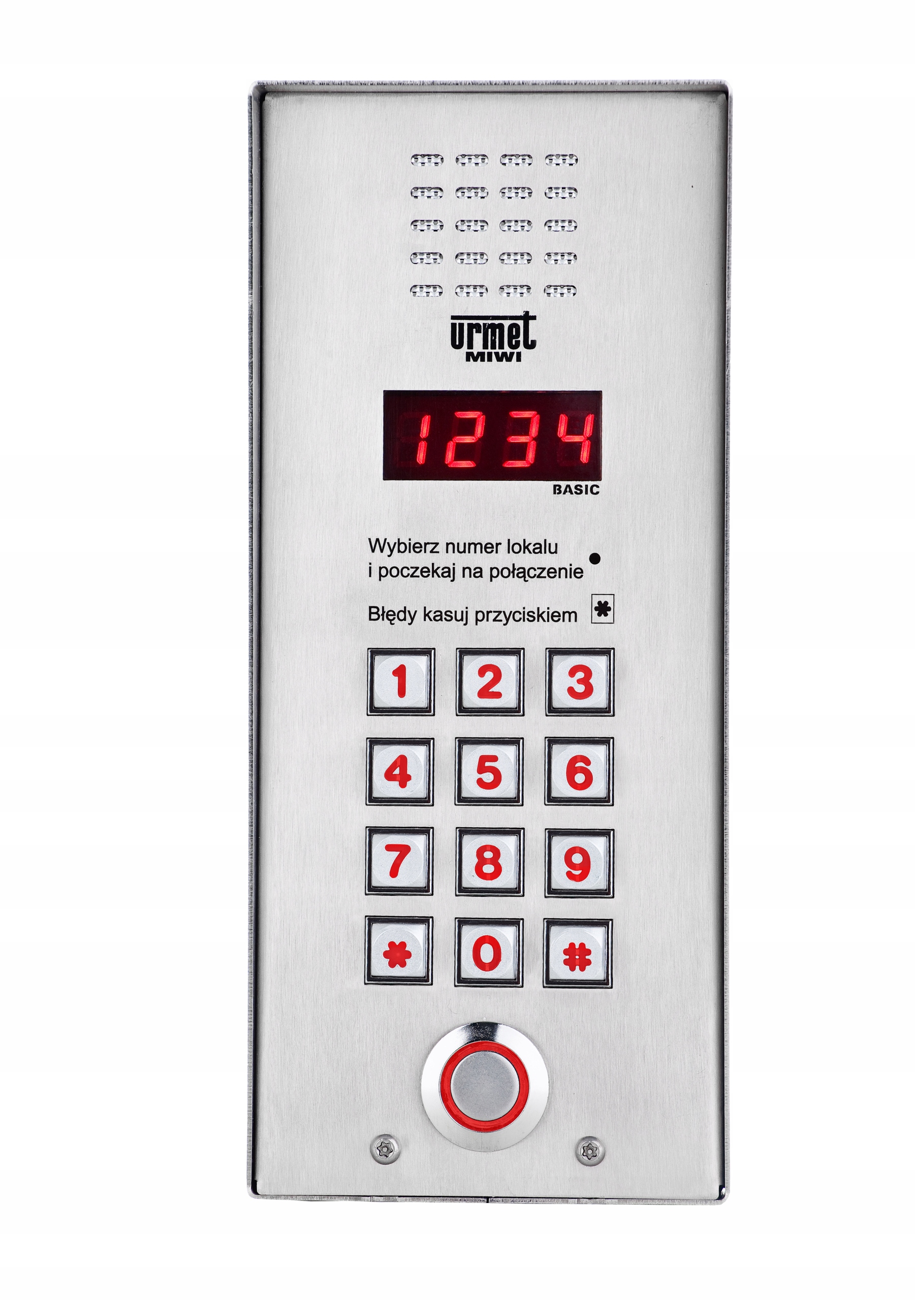 Домофон цифровая панель basic miwi urmet 1062/105vd в Украине купить из ...