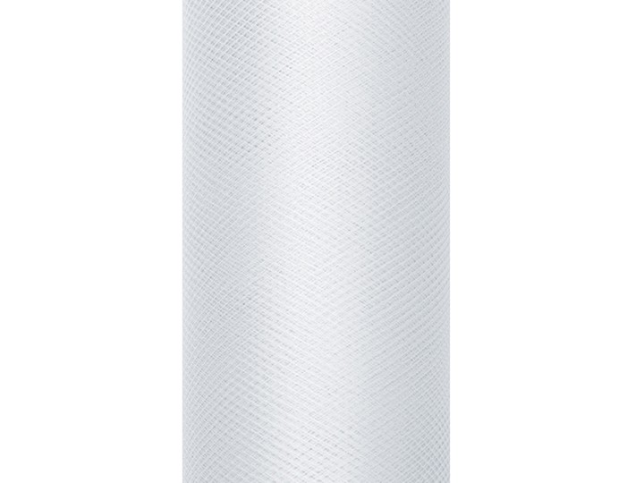 

Tiul na szpulce dekoracyjny 30 cm 9 m kokardy Biel