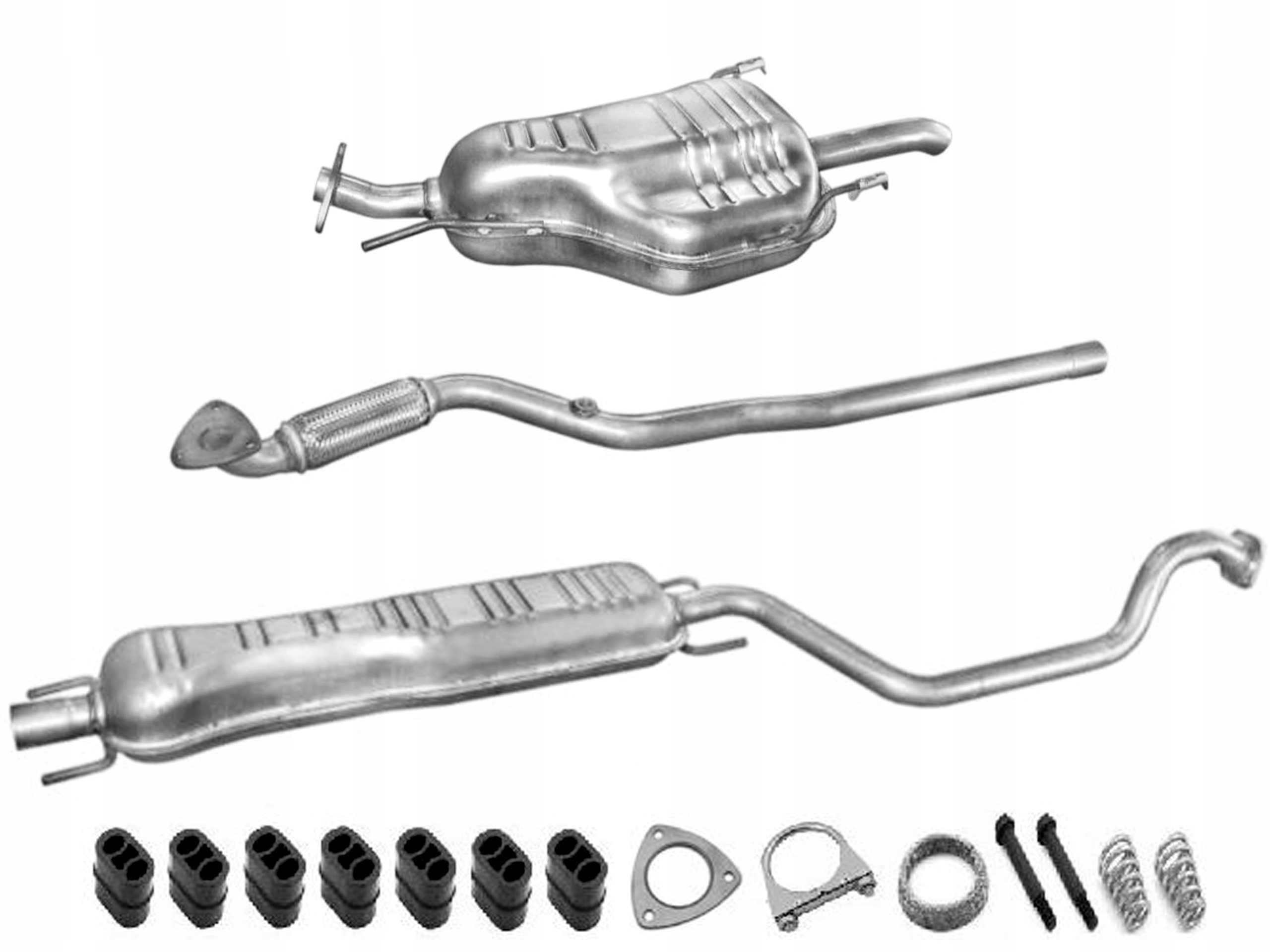 OPEL ZAFIRA A 1.6 (rok 2000-2003) ZESTAW TŁUMIKÓW + MAX ZESTAW