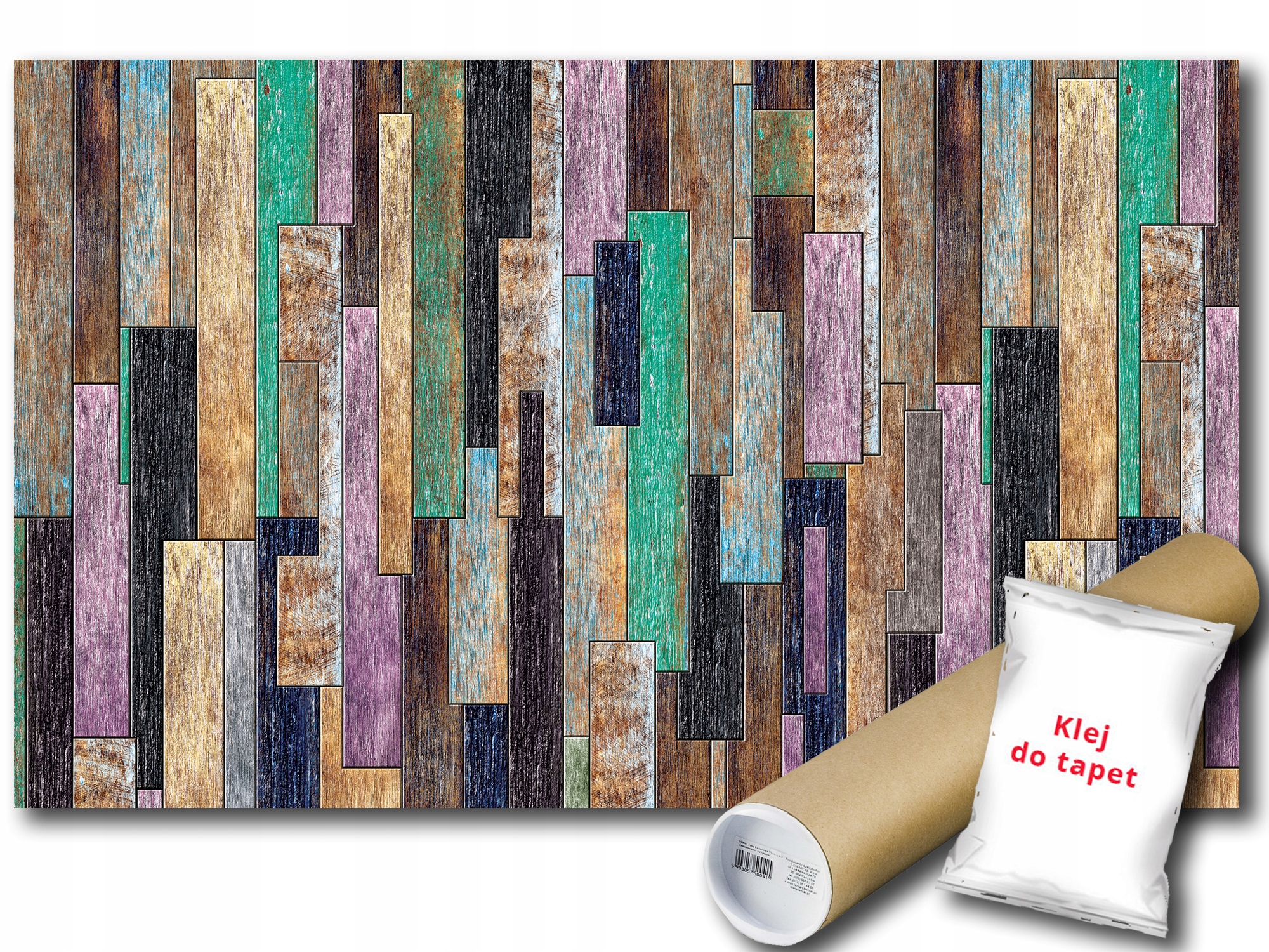 Fototapeta Farebné Dosky 6A V8 368x254 F3010