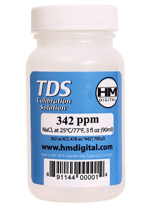 

Płyn HM-Digital 342 ppm do kalibracji Tds Ec Usa