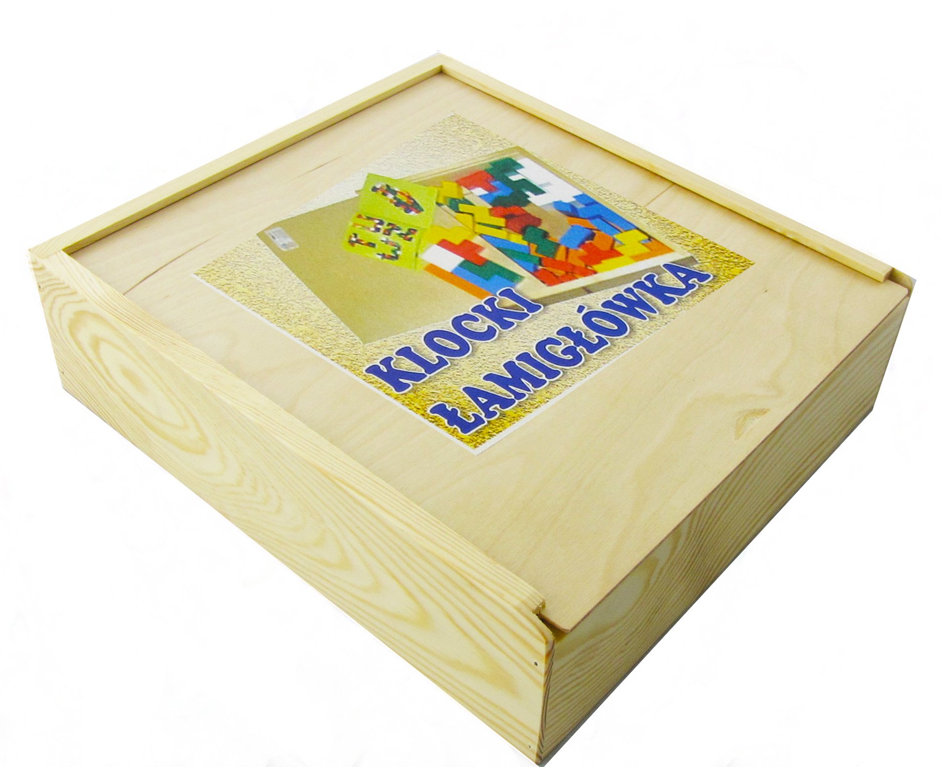 DREWNIANE KLOCKI - ŁAMIGŁÓWKA - POMOC DYDAKTYCZNA Kod producenta 1146