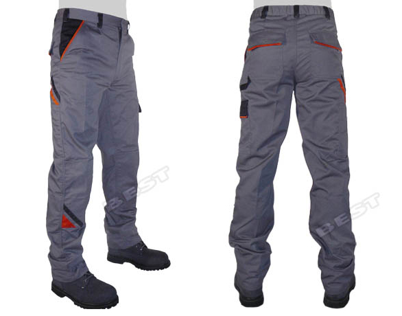 SPODNIE ROBOCZE OCHRONNE BARDZO MOCNE 320g/m2 R.56 Długość spodni długie