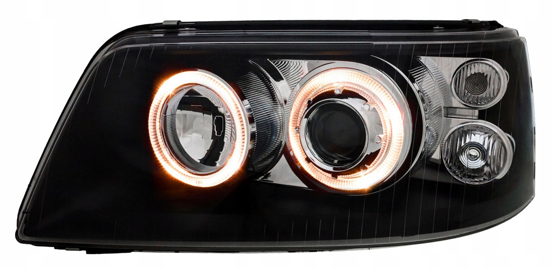 VW Transporter T5 03-09 LAMPY reflektory RINGI H7 Producent części CTS Tuning