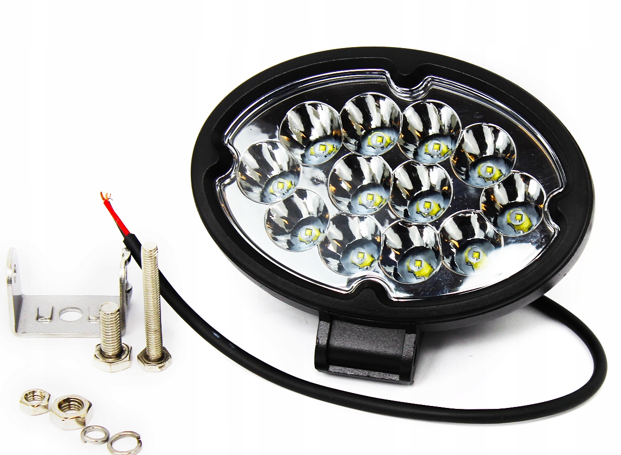 

Lampa Ledowa 12 Led Robocza 12-24V Owalna Duża