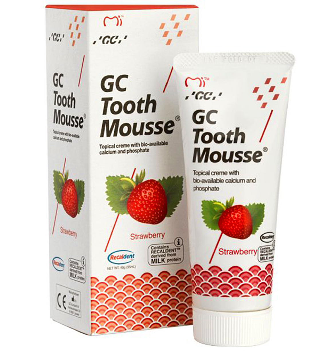 

Gc Tooth Mousse 35 ml Truskawka Płynne Szkliwo