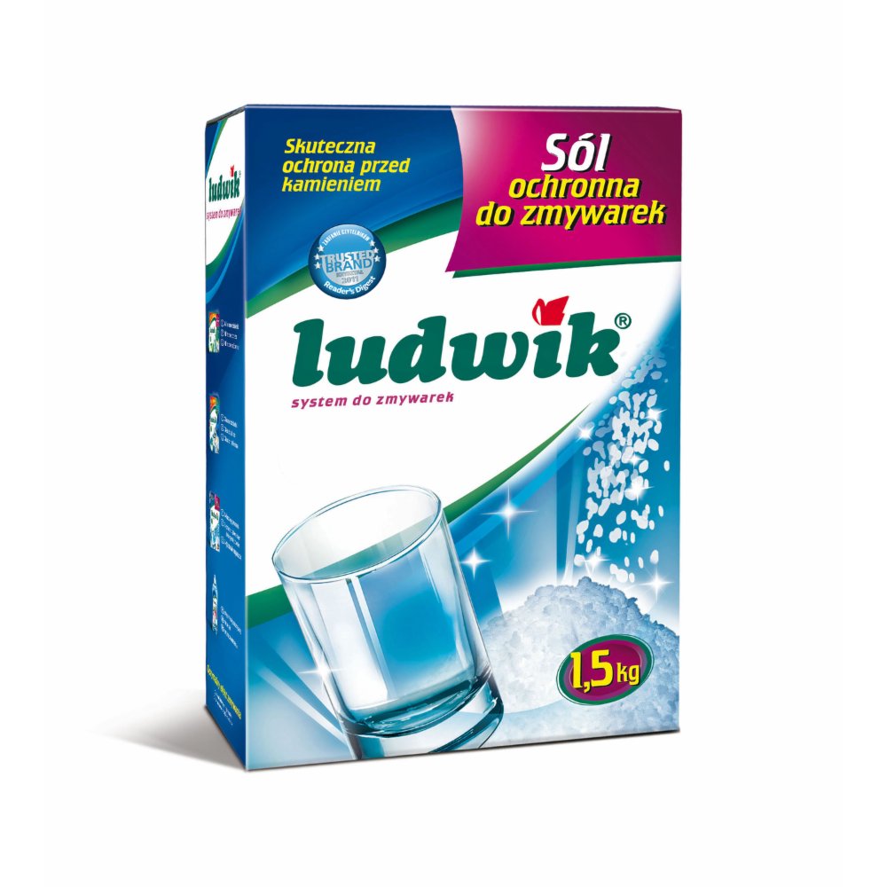 

Ludwik Sól do zmywarki 1,5kg Gruboziarnista