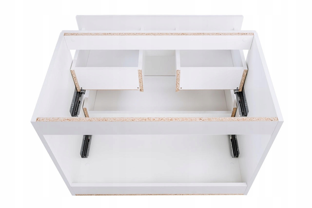 SZAFKA ŁAZIENKOWA Z UMYWALKĄ ACTIVE 60 CM Głębokość mebla 46 cm