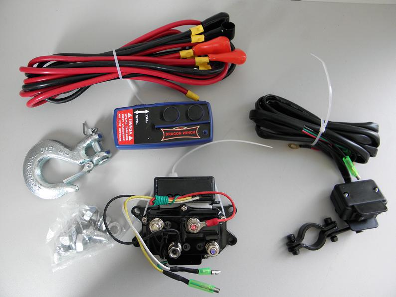 WYCIĄGARKA DRAGON WINCH 3500HD + HEBEL + ZBLOCZE EAN (GTIN) 58962350