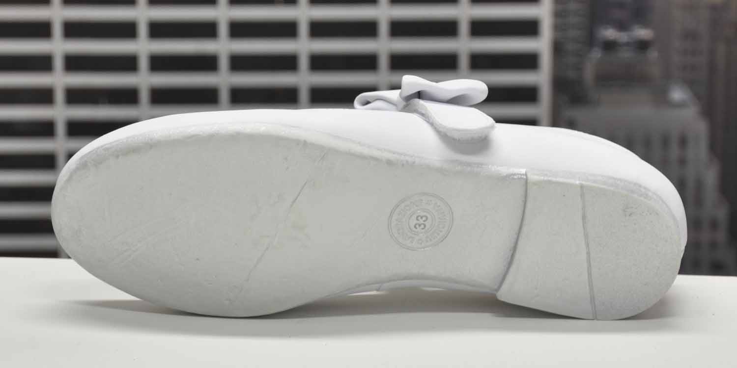 EMEL E-2260F BALERINKI DZIEWCZĘCE KOMUNIA R.31 Materiał skóra ekologiczna