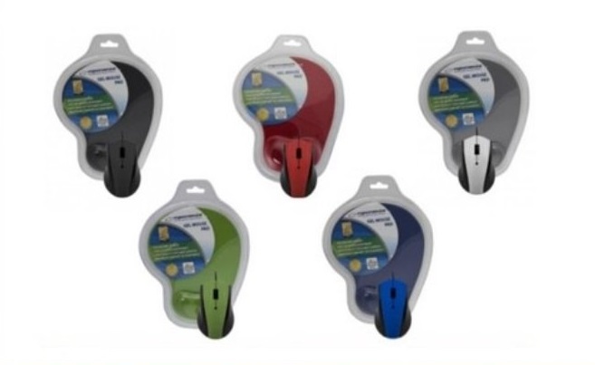 USB оптическая мышь комплект + гелевая прокладка EM125