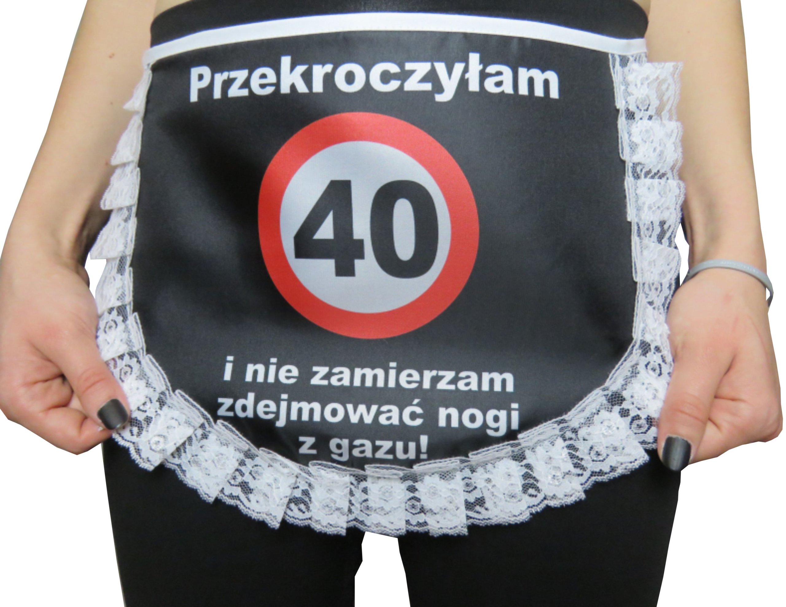 

Fartuszek prezent Urodziny 18 30 40 50 60 fartuch