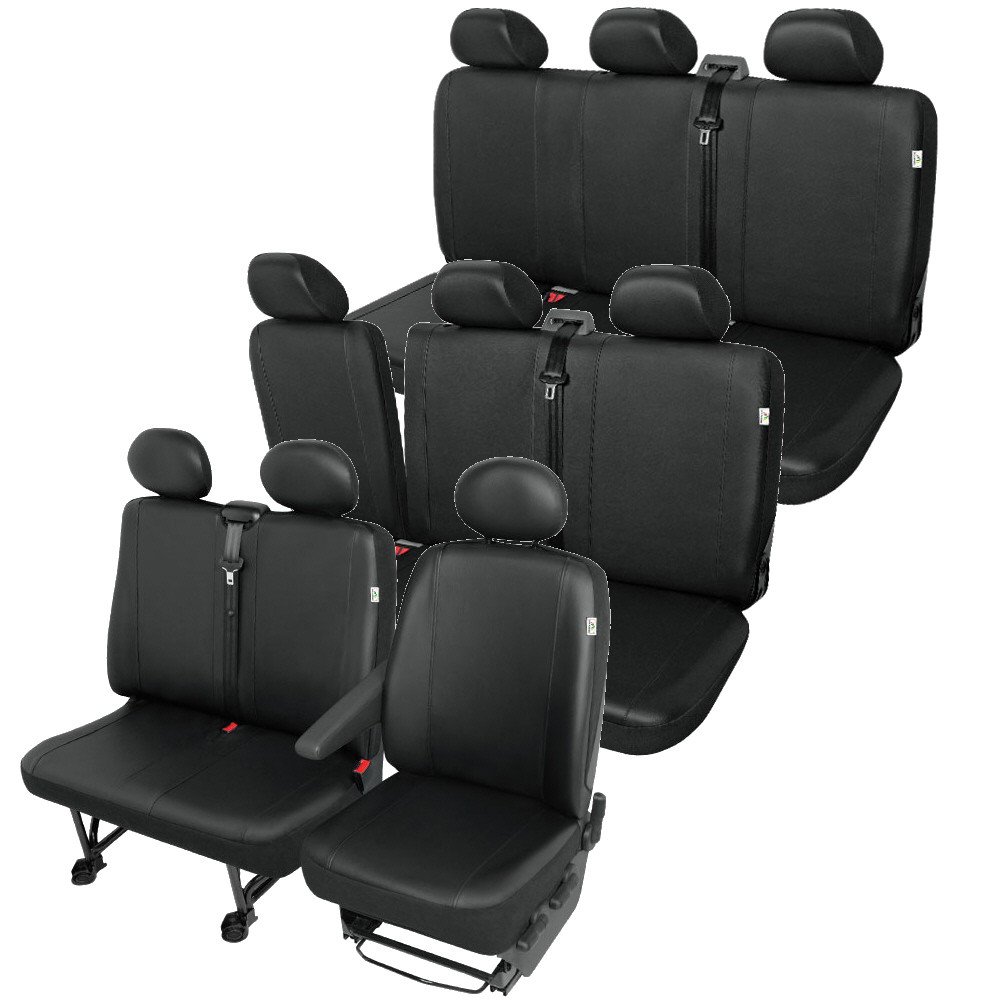 

Renault Trafic 9 miejsc do 2014 pokrowce Skóra Eko
