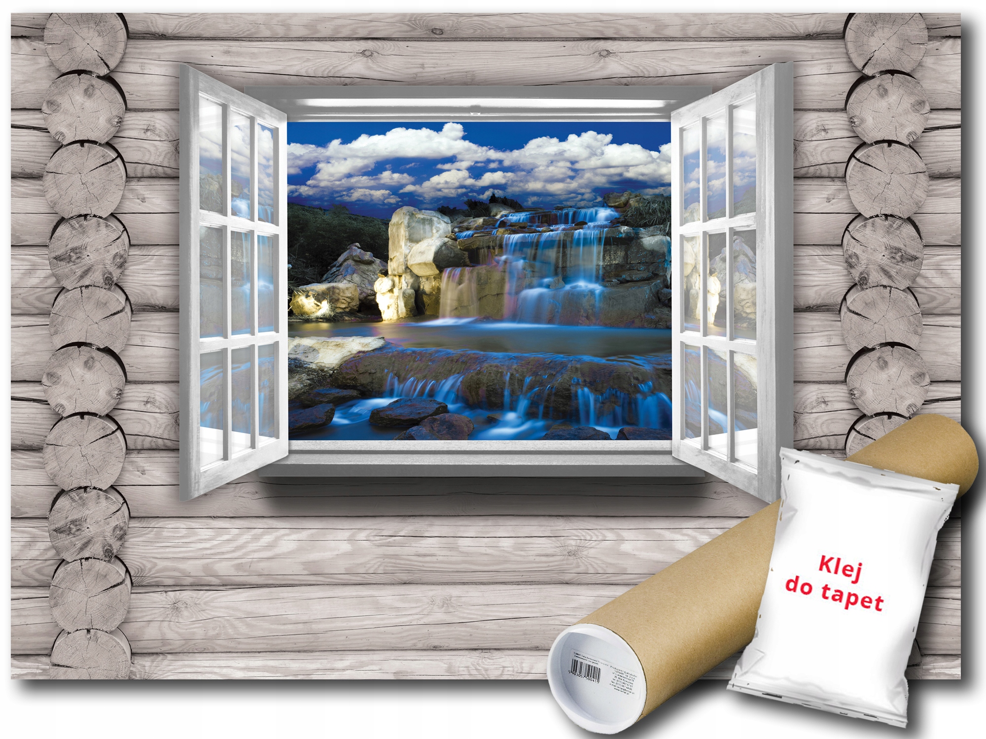 Fototapeta Dřevo Bale Okno 6C Fxl 208x146 F2219