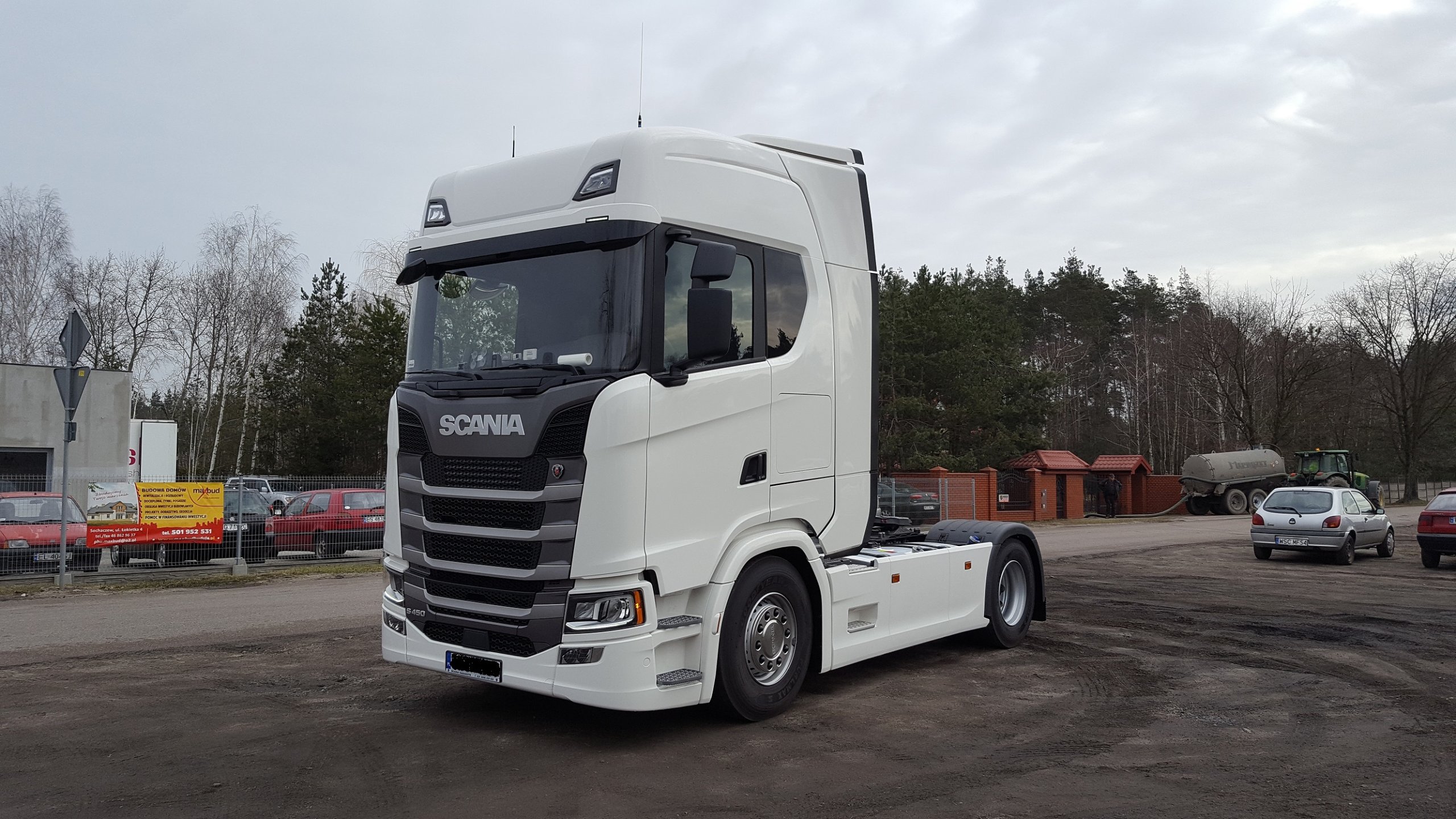 СПОЙЛЕРИ СПОЙЛЕРЫ МЕЖОСЕВАЯ СТРОИТЕЛЬСТВО SCANIA R S фото 1