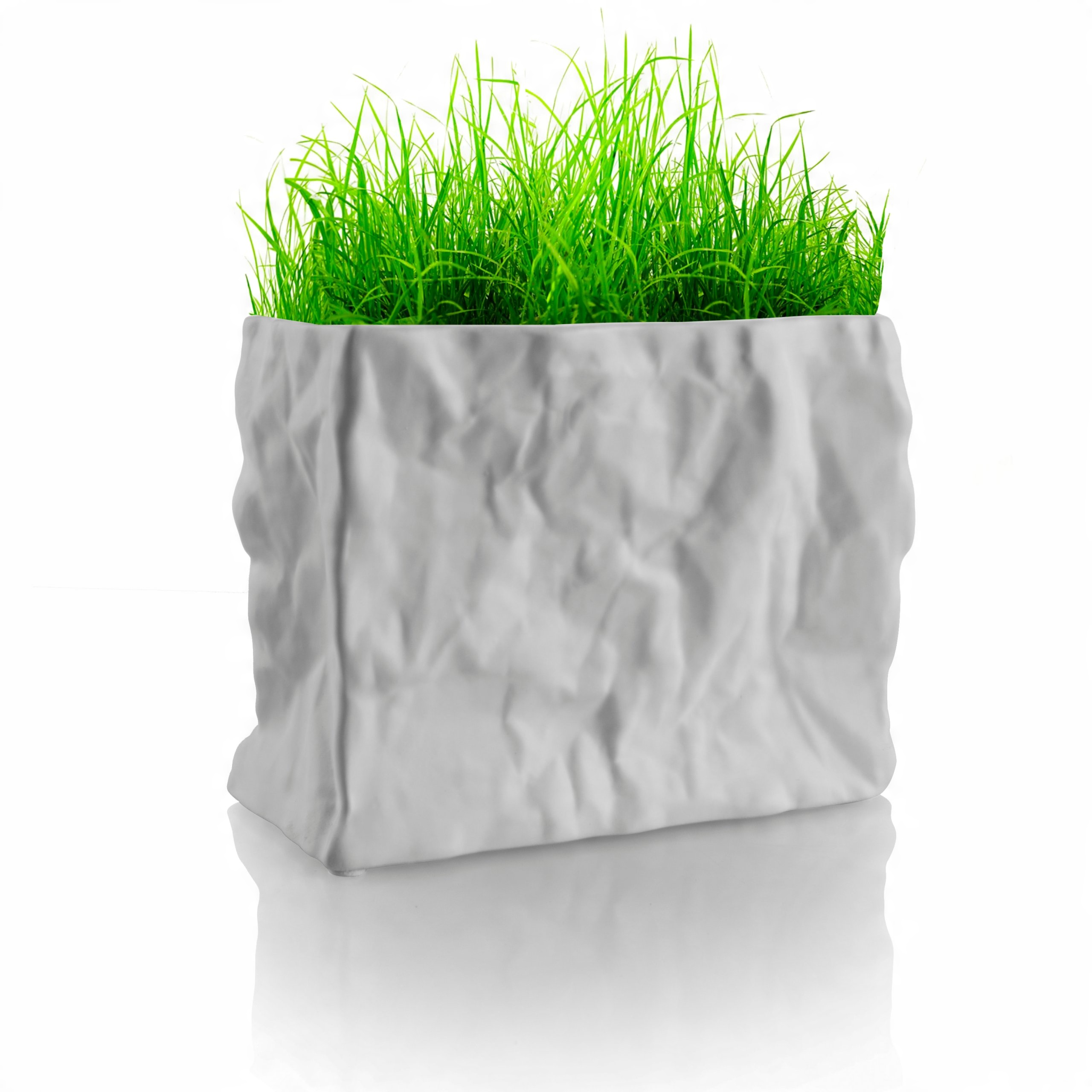 

Wazon ceramiczny Paper Bag torba papierowa Flakon