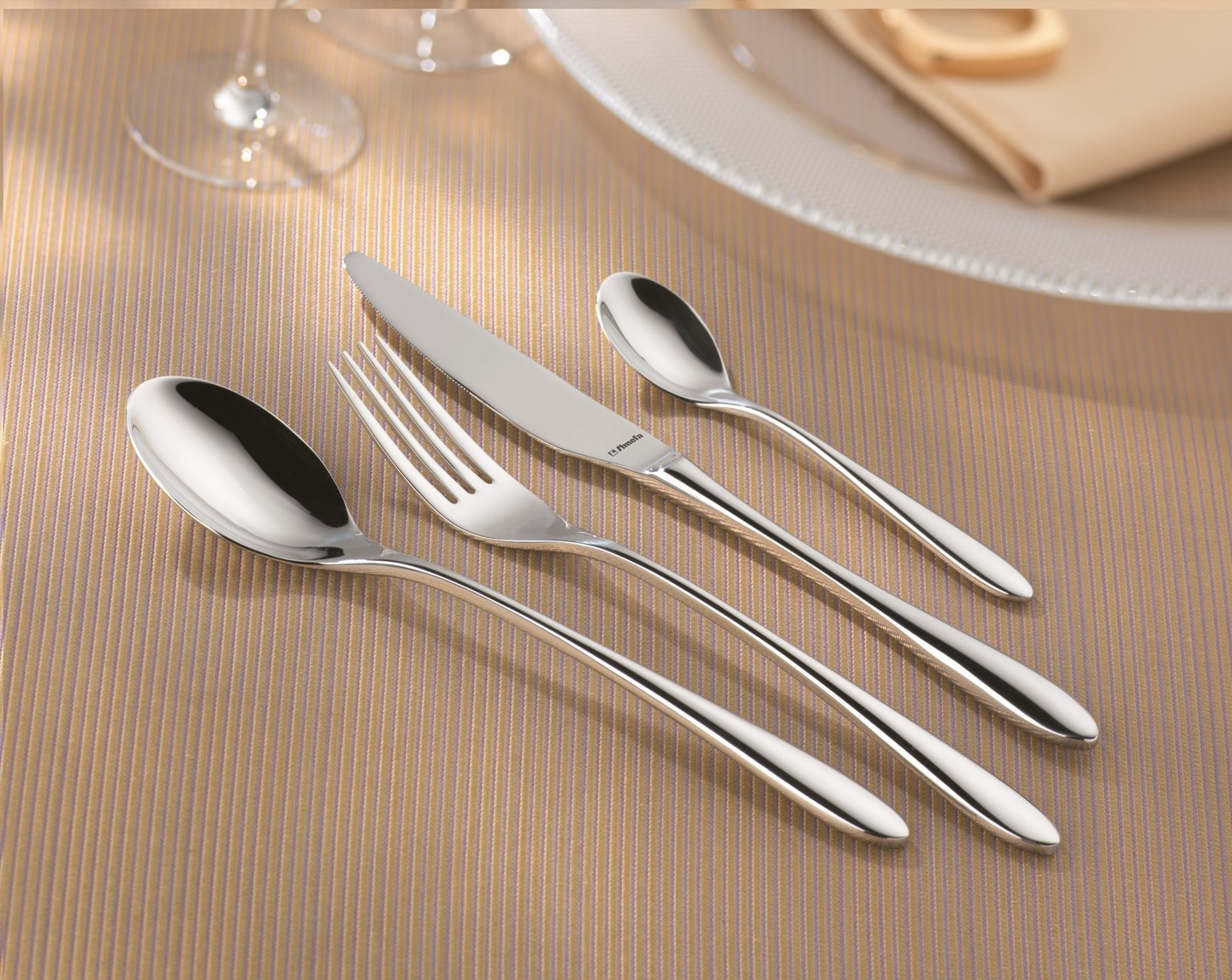 AMEFA 60 SZTUĆCE KOMPLET 1120 CUBA ZESTAW 12 OSÓB Liczba osób 12