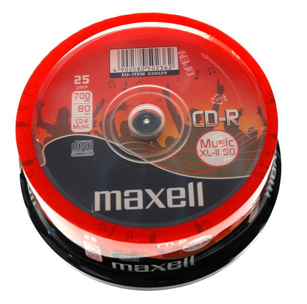 

Płyty Maxell Music XL-II do muzyki Cd-r Audio 50sz