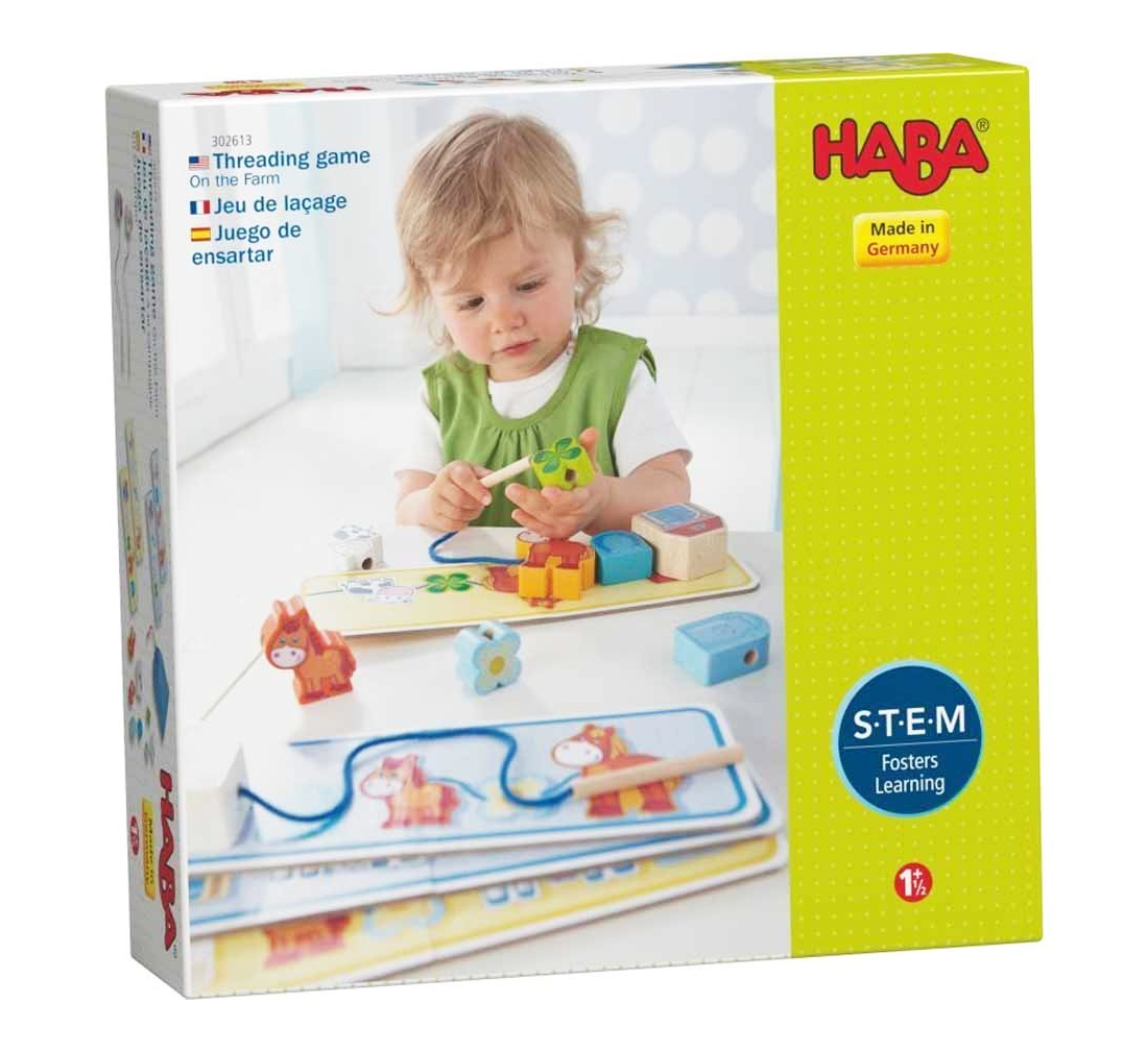 

Haba Nawlekanka + gry Farma od 18 M gra dla dzieci