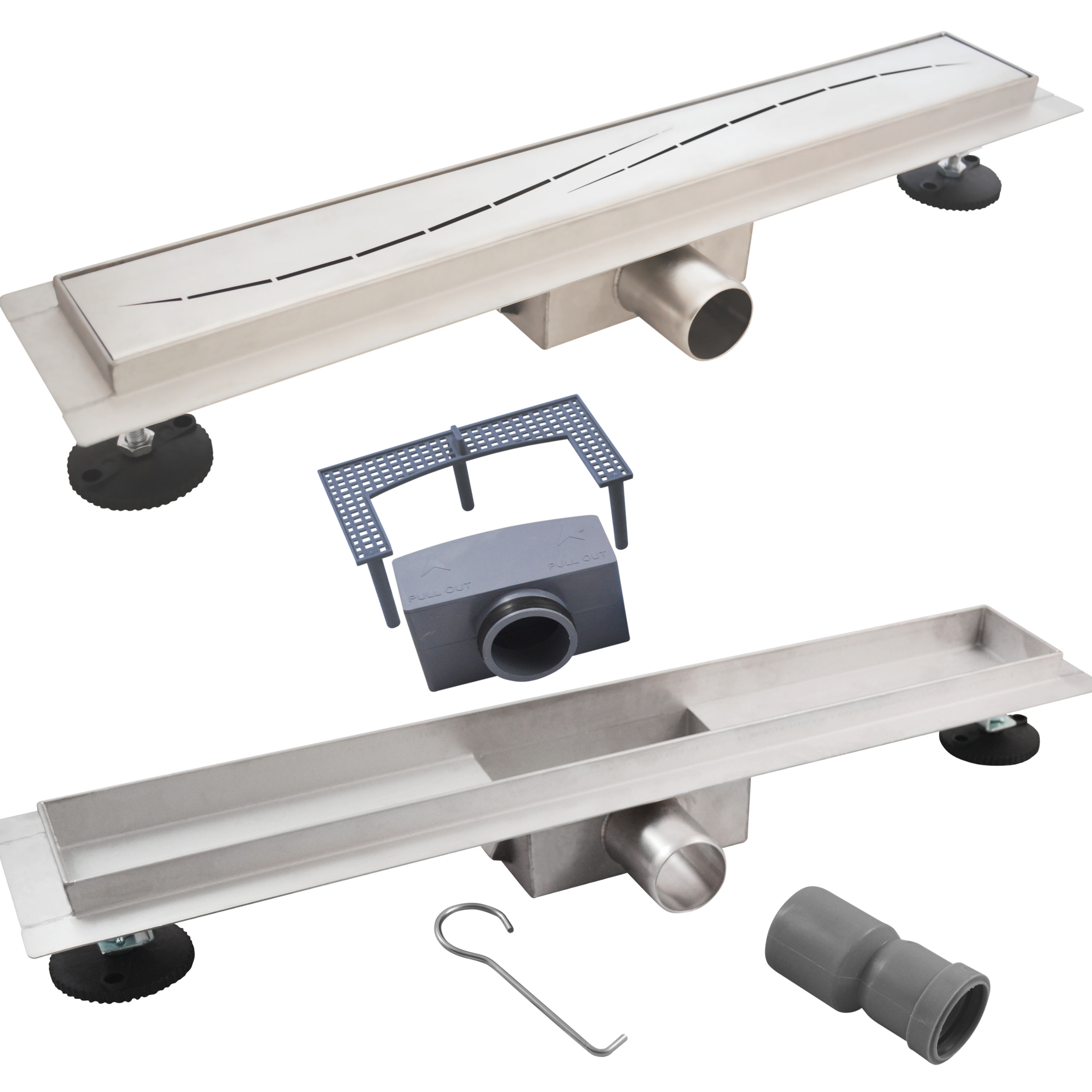

Odpływ Liniowy 70 CM Odwodnienie Liniowe Kompl 5WZ