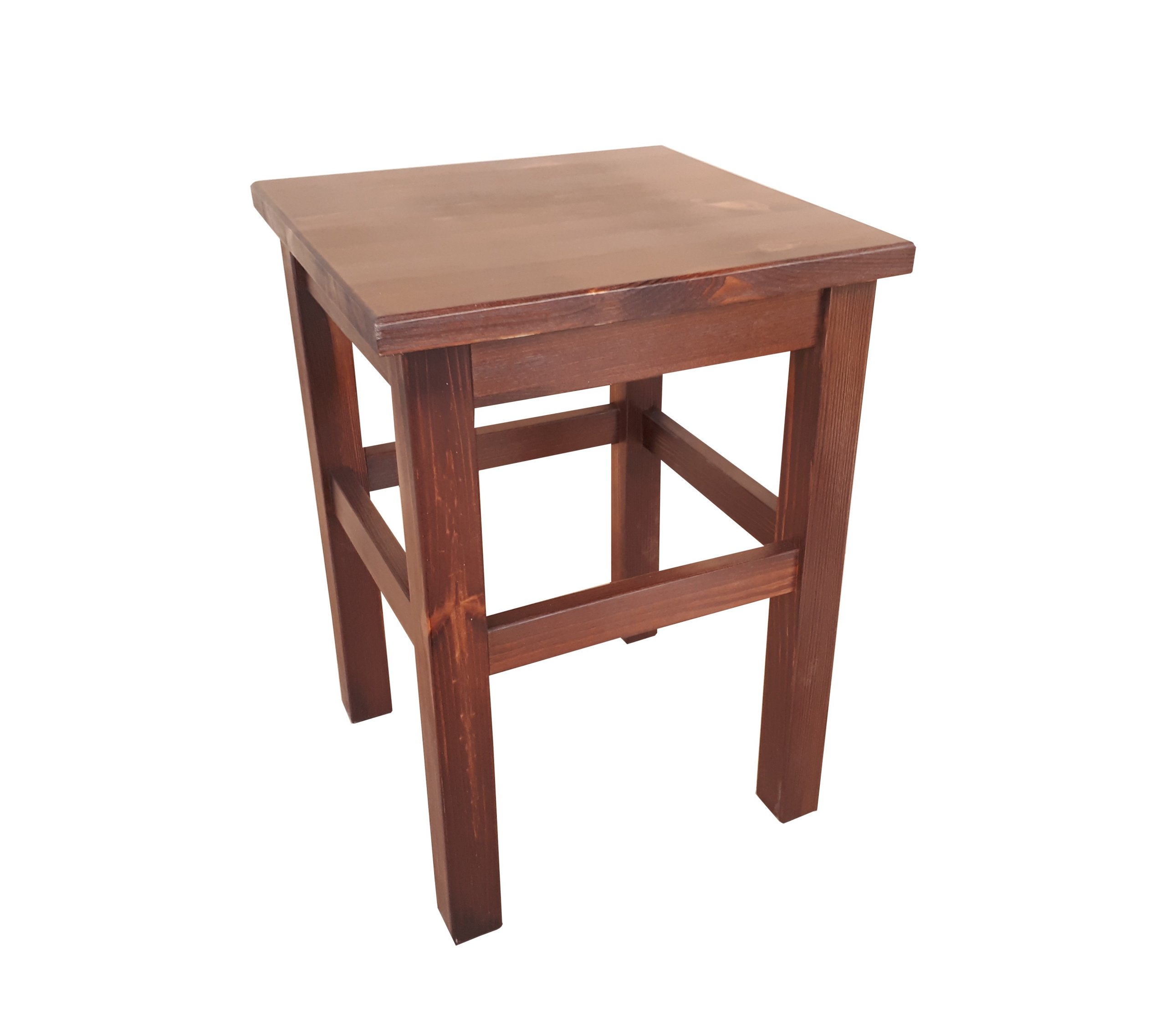 

Taboret Kuchenny Stołek Prosty Nowoczesny brąz