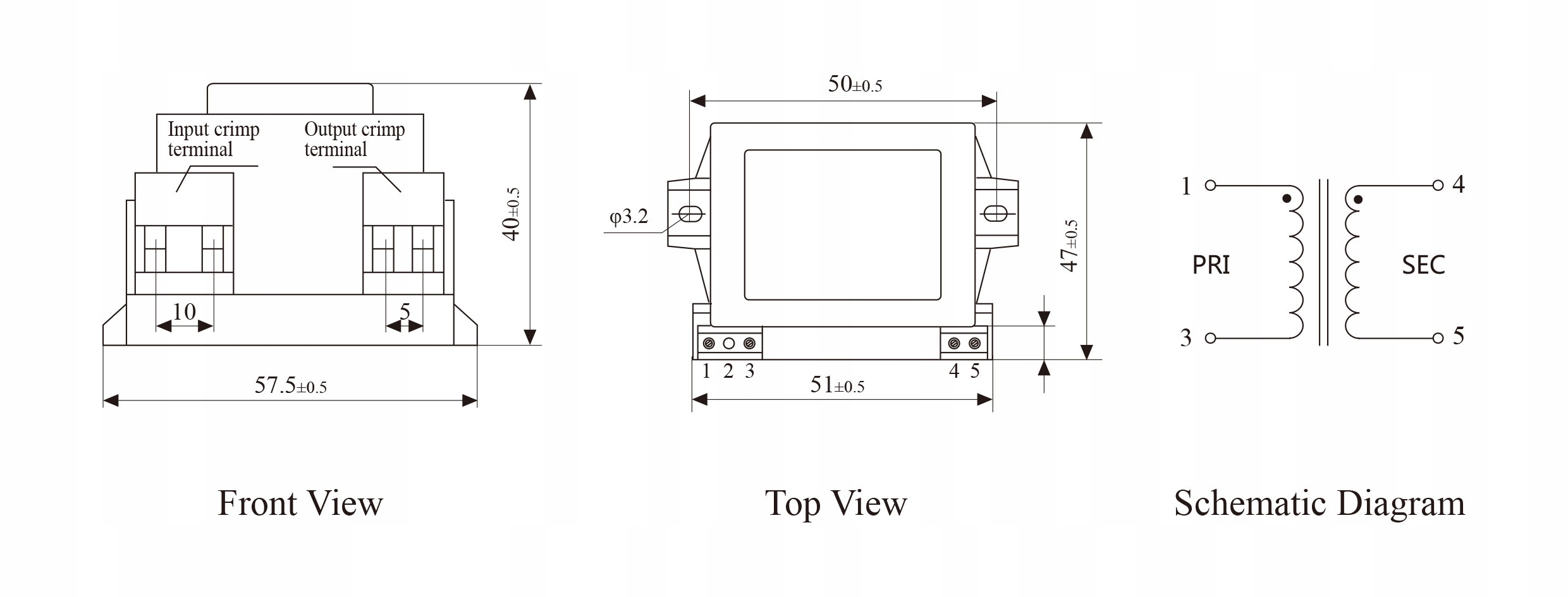 TE4117-5VA-230V/6V Transformator EAN (GTIN) 8706433170120