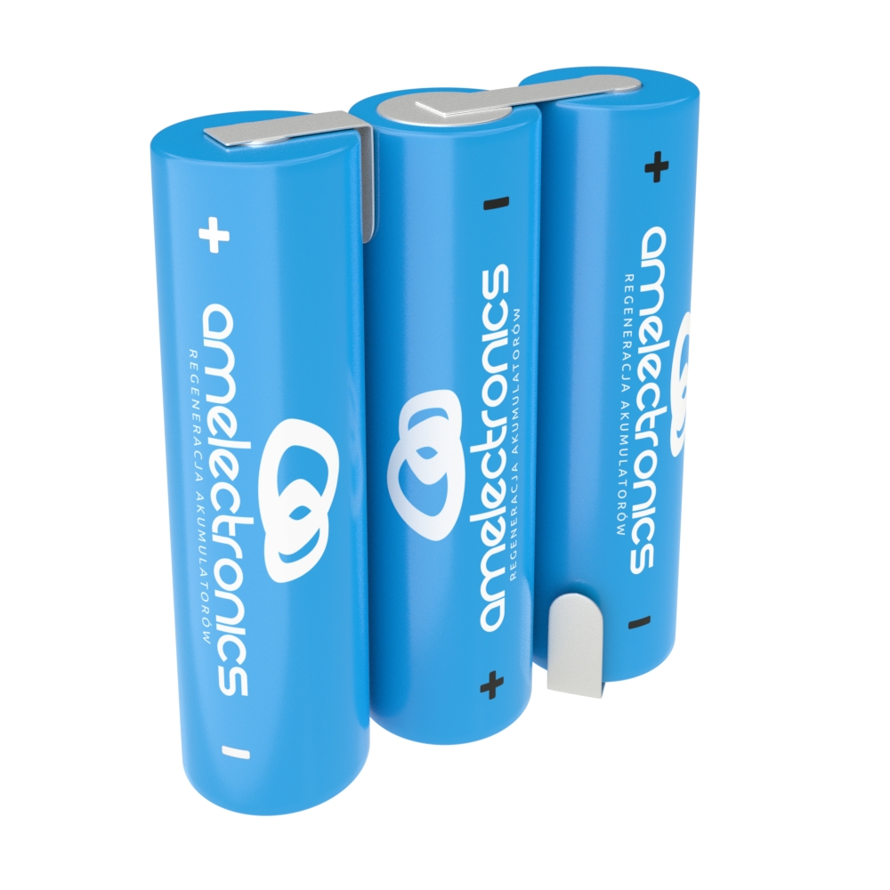 

Pakiet Akumulatorów 3 Ogniwa Aa 3,6V 2200MAH Ni-mh
