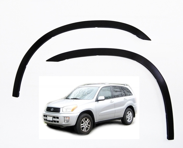TOYOTA RAV4 Nakladki 00 05 nadkola rant TUNING x4
