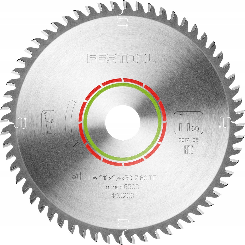 Řezací kotouč na dřevo Festool 493200 210x30 mm