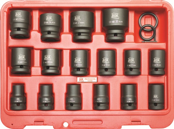 Impact Socket Set 16 pcs !! AOK Professional