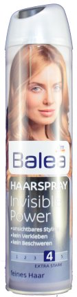 

Balea lakier do włosów Invisible Power 300 ml