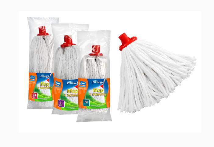 

Mop Premium L Wkład Zapas Sznurkowy Bawełniany