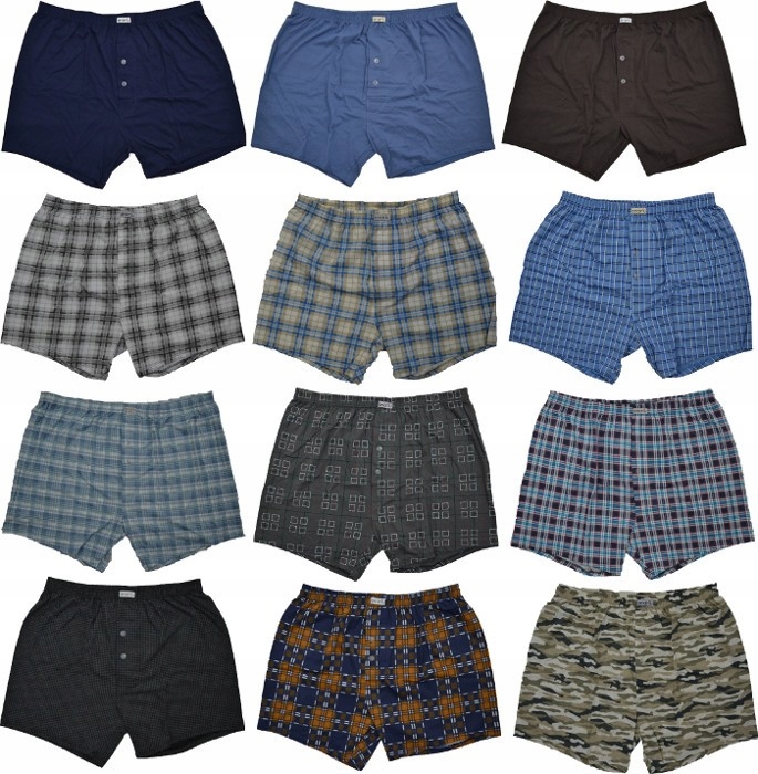 

Andriu Duże Rozmiary Bokserki 100% Bawełna 8XL