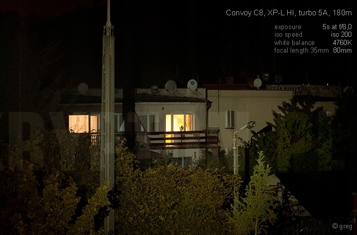 Latarka Convoy C8+ XP-L HI 1600lm szperacz Rodzaj reflektor i szperacz