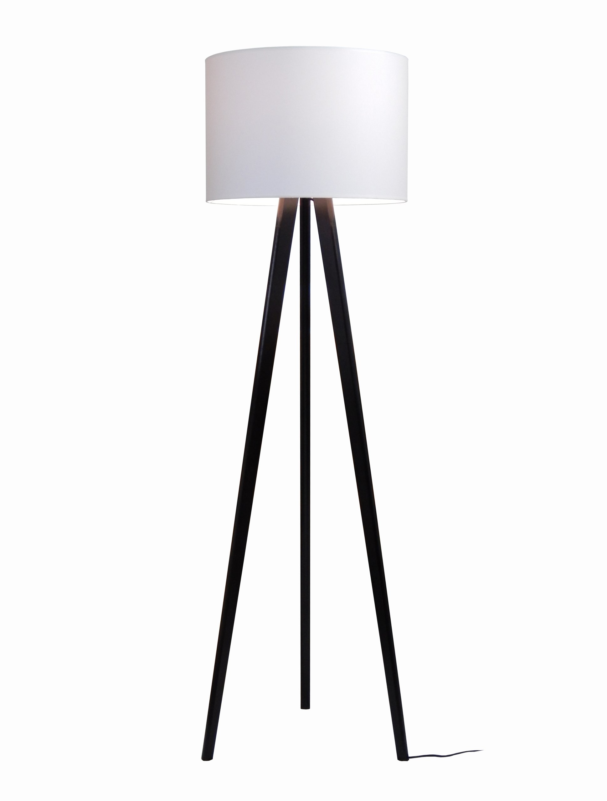 

Lampa Stojąca/podłogowa Trójnóg, Drewno, Abażur 66