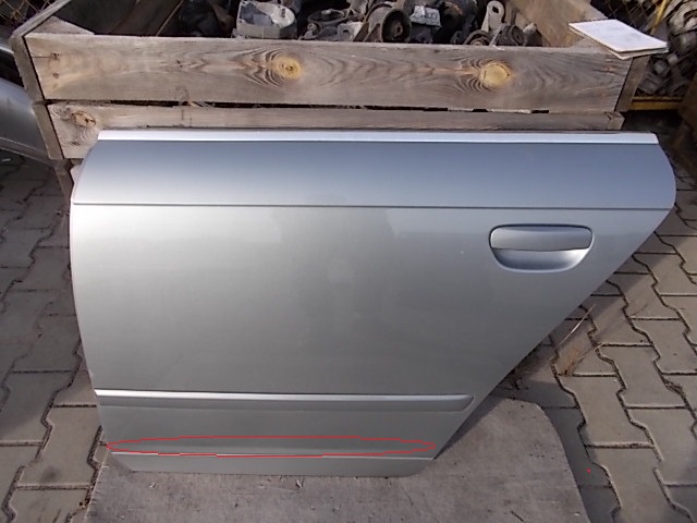 AUDI A4 B7 04-07r ДВЕРІ ЗЛІВА ЗАД. ЗАДНЄ Ly7g