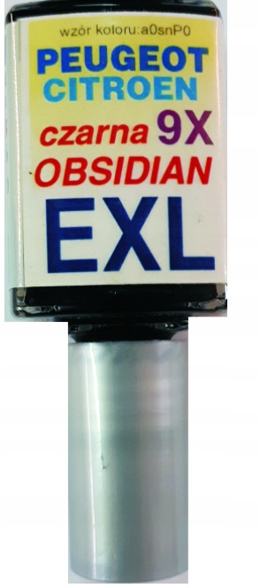 

Citroen Peugeot Exl Noir Obsidian Lakier Zaprawka
